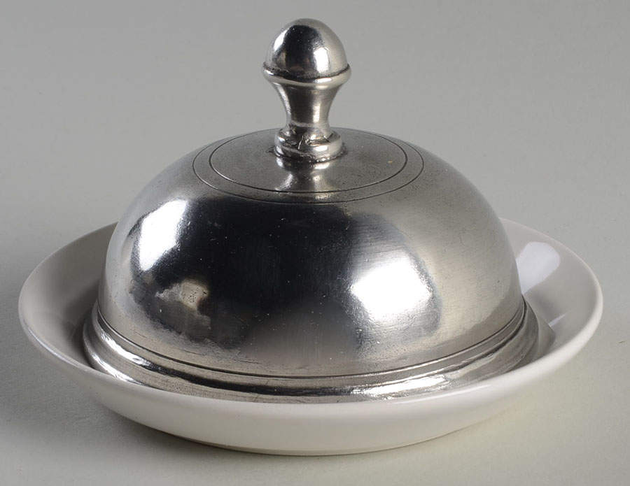 Tuscan Round Covered Butter by Arte Italica-1