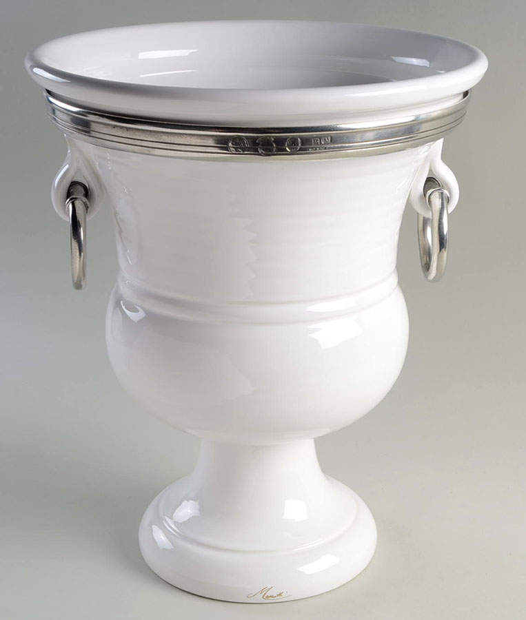 Tuscan 12" Footed Urn by Arte Italica-1