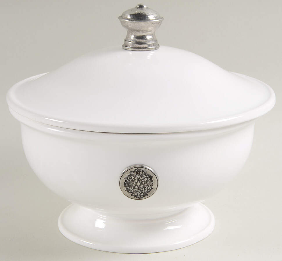 Tuscan Small Tureen & Lid by Arte Italica-1