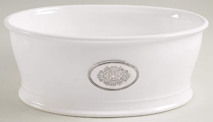 Tuscan Oval Tureen No Lid by Arte Italica-1