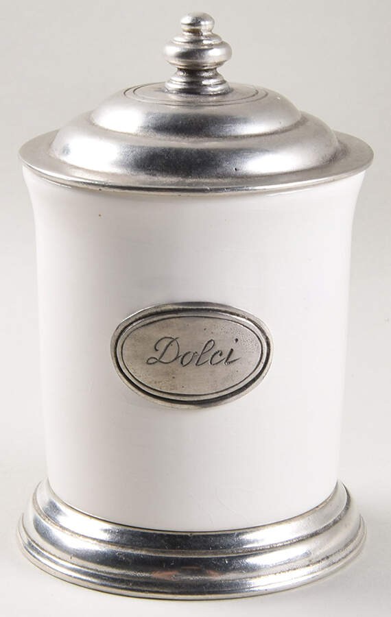 Tuscan Cookie Jar & Lid by Arte Italica-1