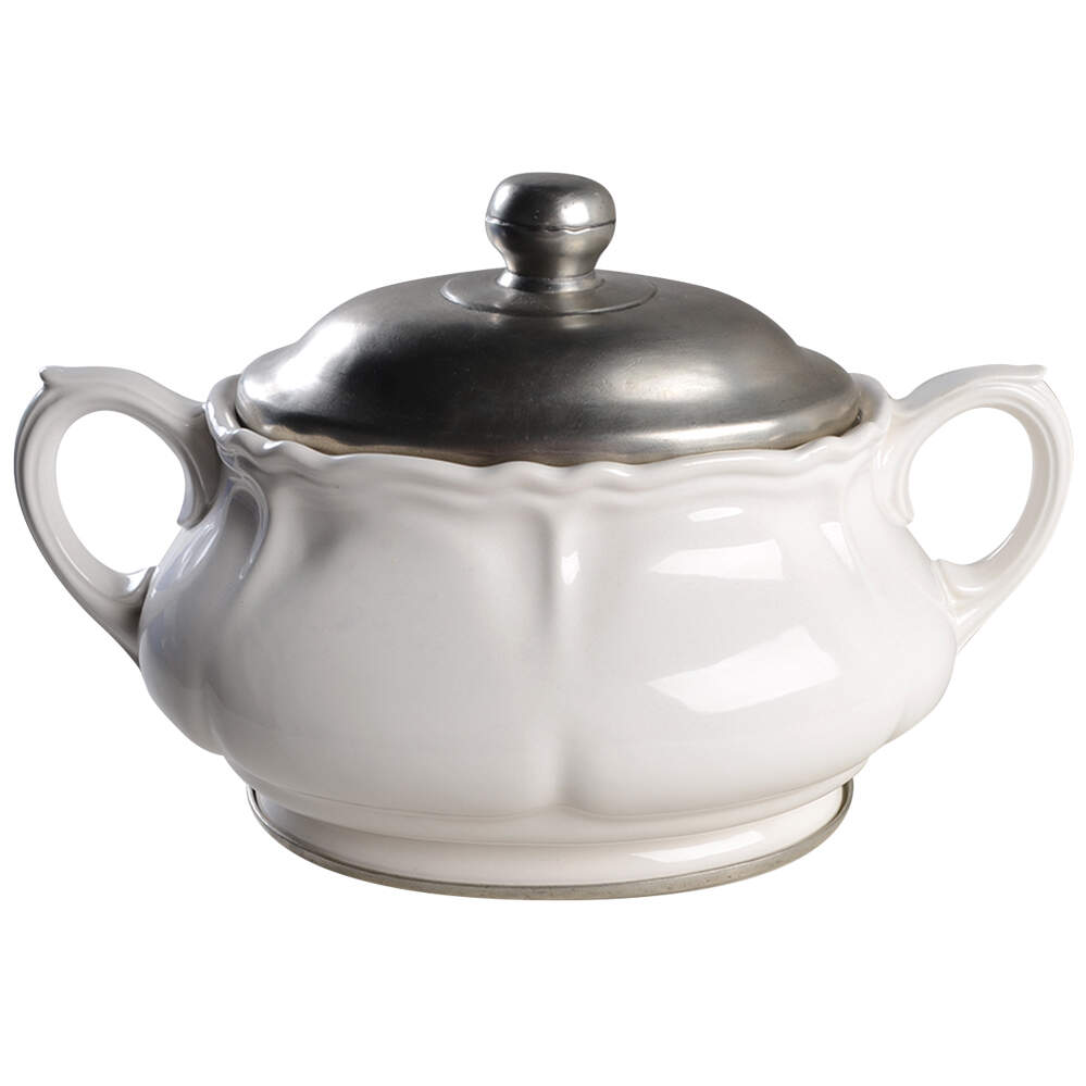Tuscan Oval Tureen & Lid by Arte Italica-1