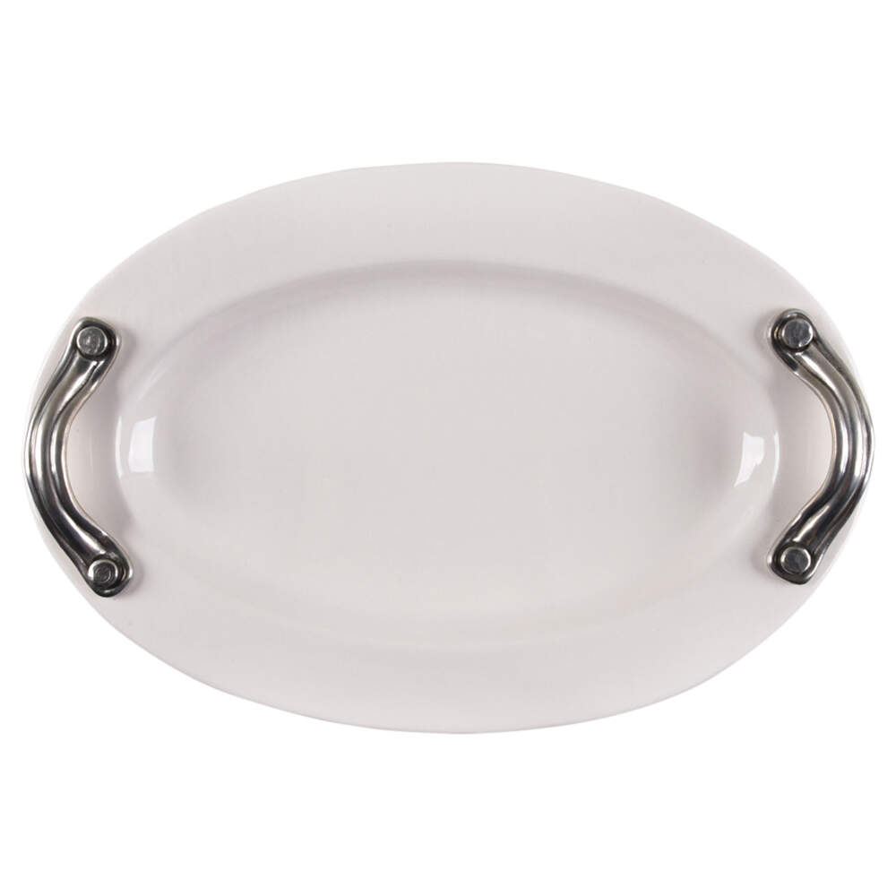 Tuscan 24" Oval Serving Platter by Arte Italica-1