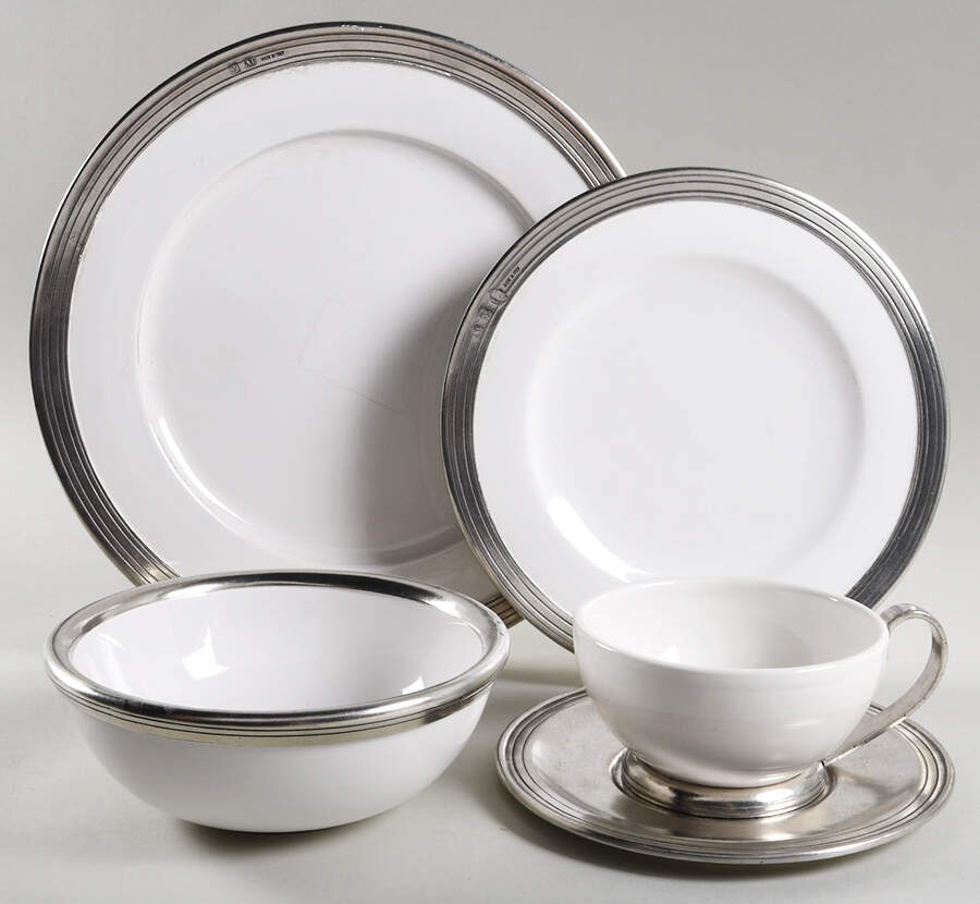 Tuscan 5 Piece Place Setting by Arte Italica-1