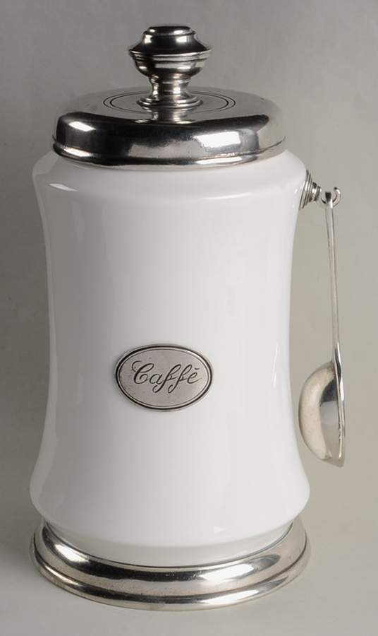 Tuscan Coffee Canister with Scoop by Arte Italica-1