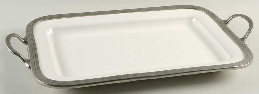 Tuscan 17" Rectangular Handled Tray by Arte Italica-1