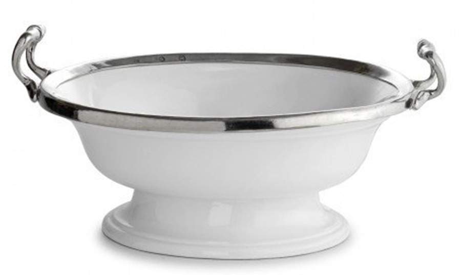 Tuscan Footed Bowl by Arte Italica-1