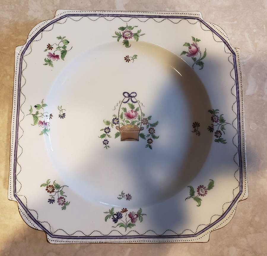A2360 Square Salad Plate by John  Aynsley & Sons-1