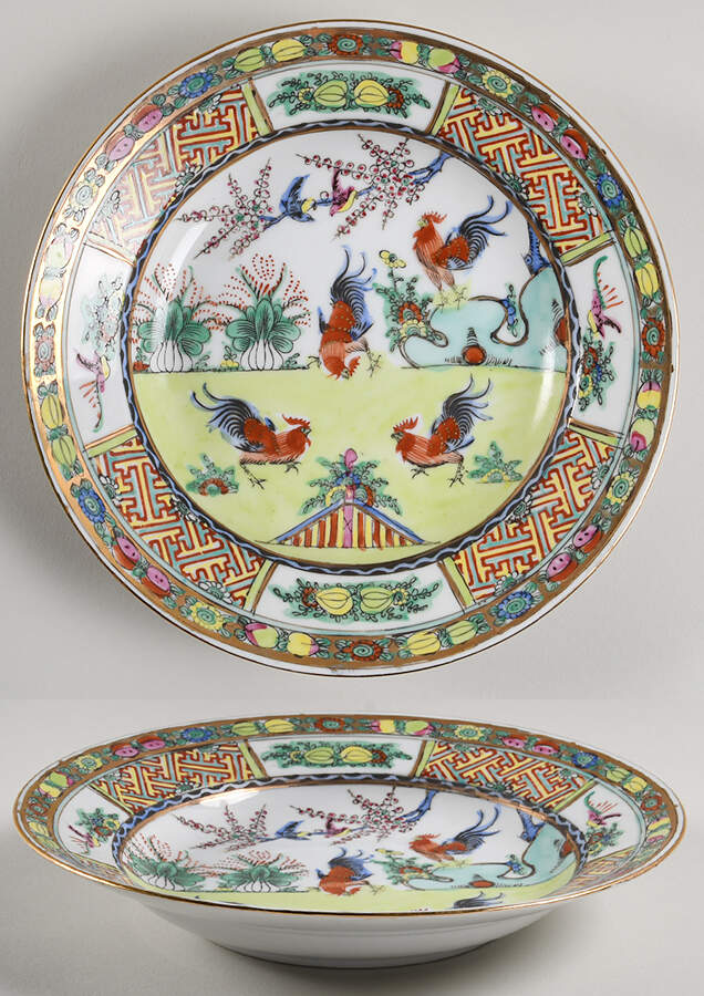 AFJ7 Large Rim Soup Bowl by ACF (Japan)-1
