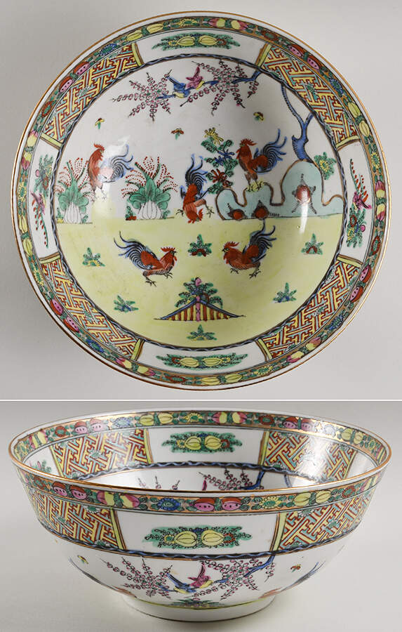 AFJ7 10" Round Vegetable Bowl by ACF (Japan)-1