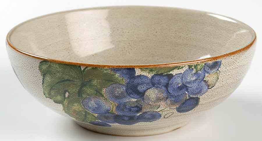 Grapevine Putty Soup/Cereal Bowl by 222 Fifth (PTS)-1