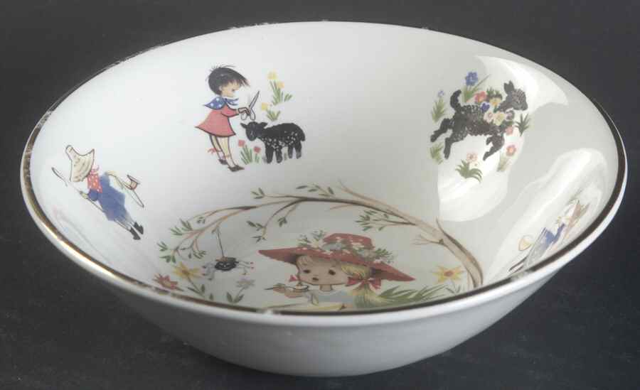 Nursery Rhymes Coupe Cereal Bowl by Arklow-1