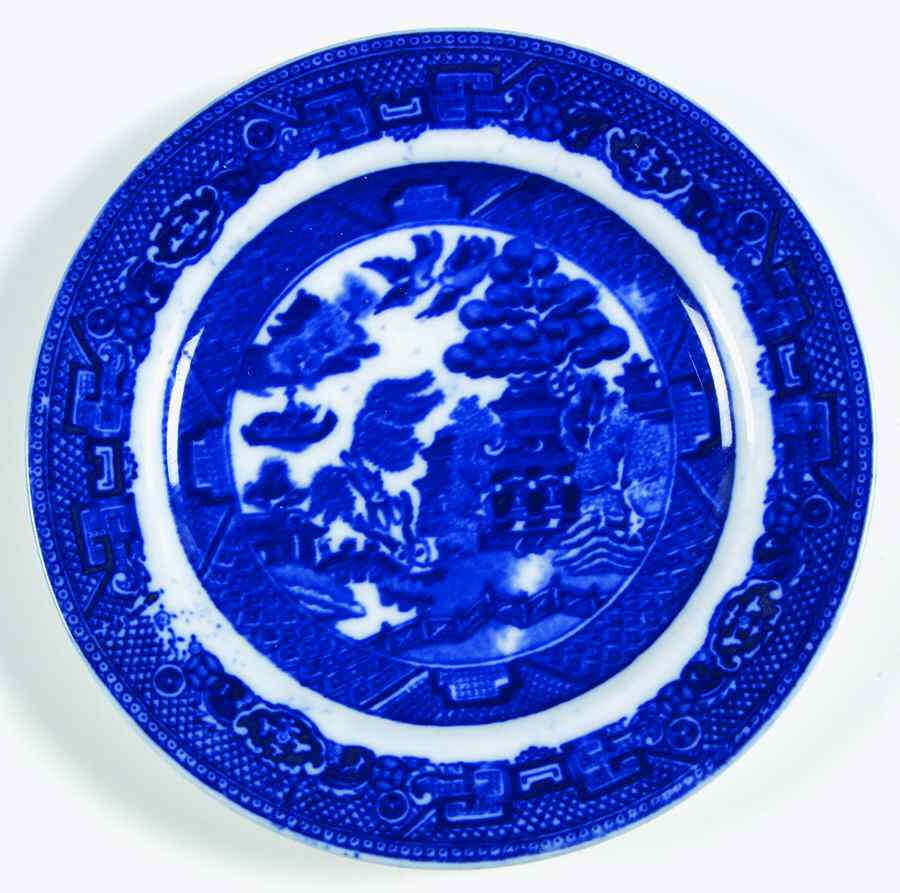 Willow Flow Blue Bread & Butter Plate by Allerton's-1