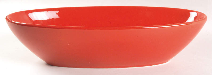 Fire 16" Large Oval Salad Serving Bowl by Artimino-1