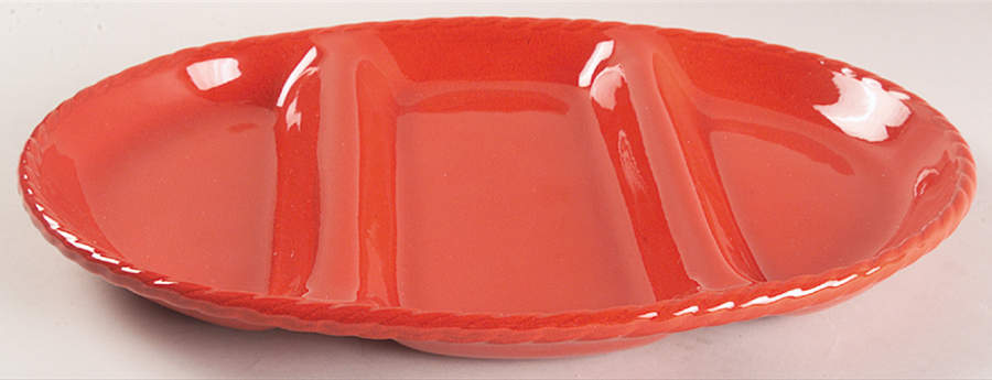 Fire 3-Part Oval Divided Server by Artimino-1