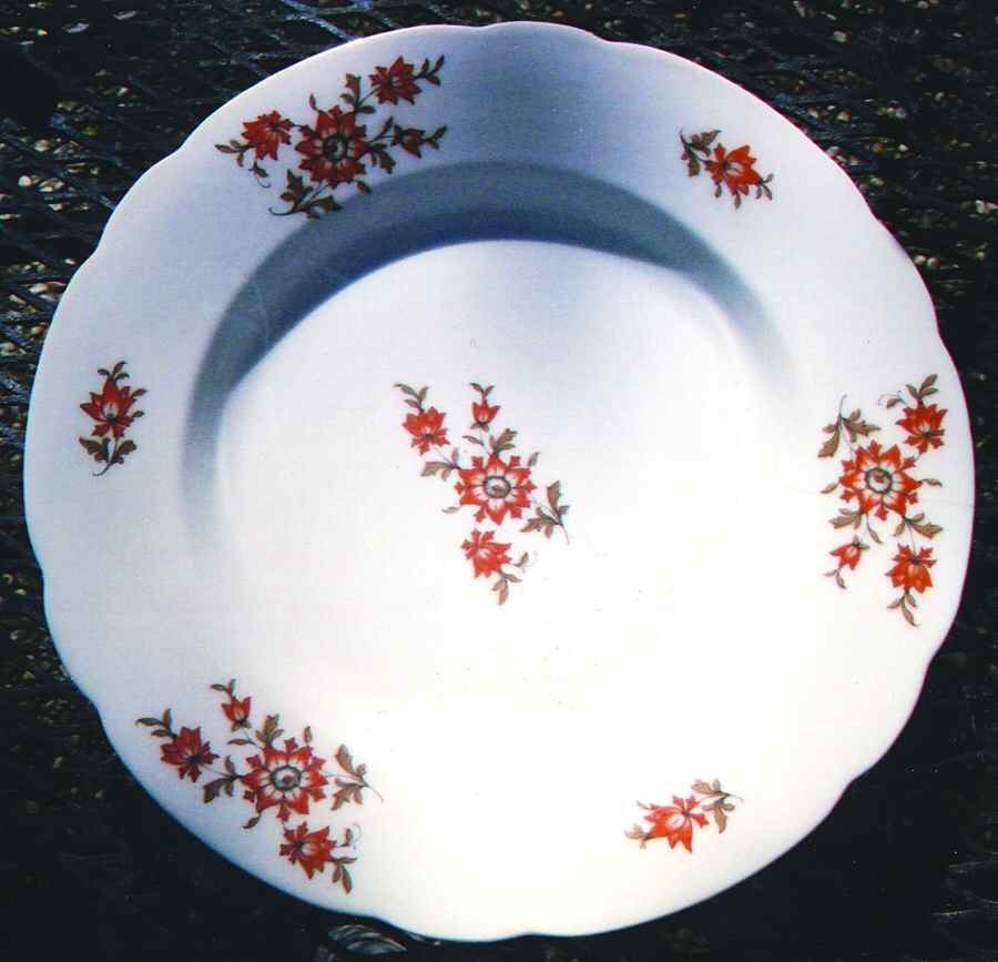 AKF23 Dinner Plate by A Klingenberg France-Austria-1