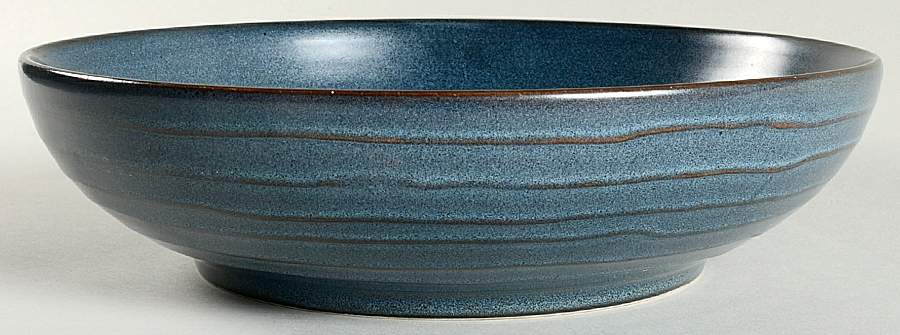 Studio Midnight Blue 9" Round Vegetable Bowl by 222 Fifth (PTS)-1