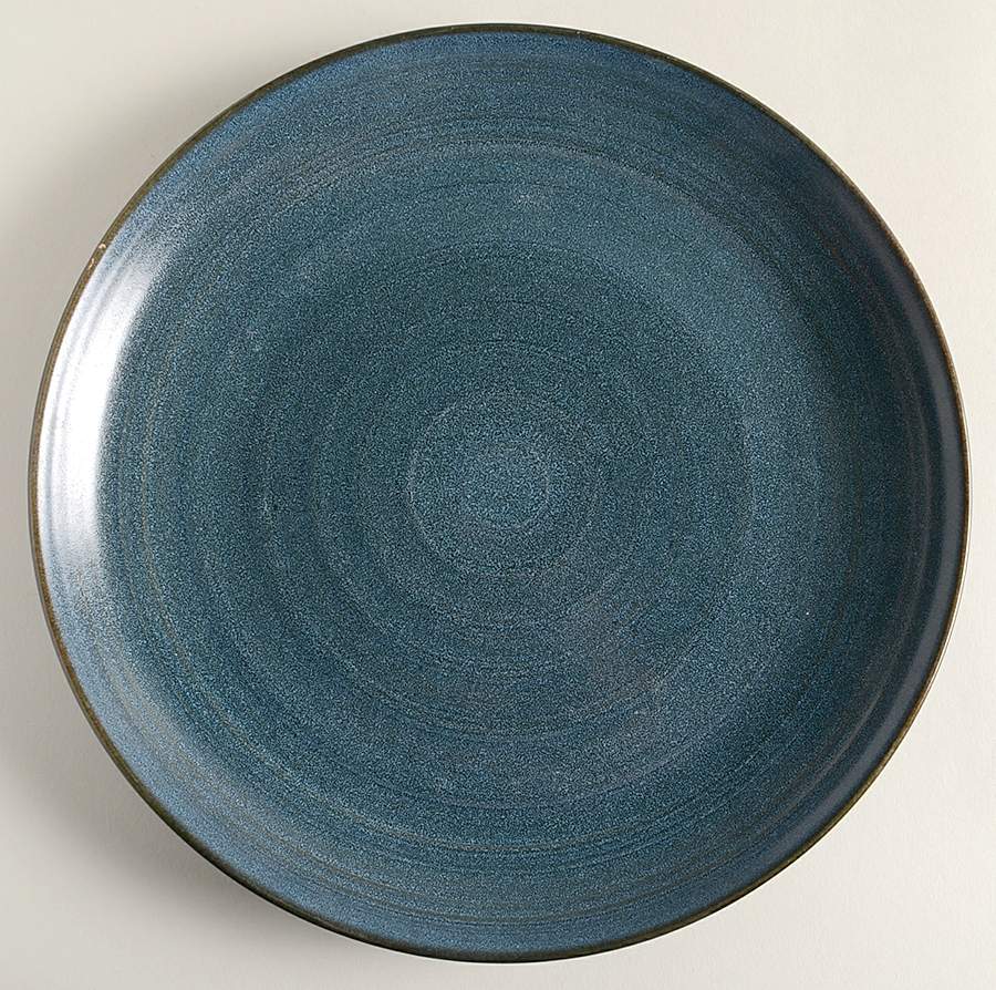 Studio Midnight Blue Dinner Plate by 222 Fifth (PTS)-1