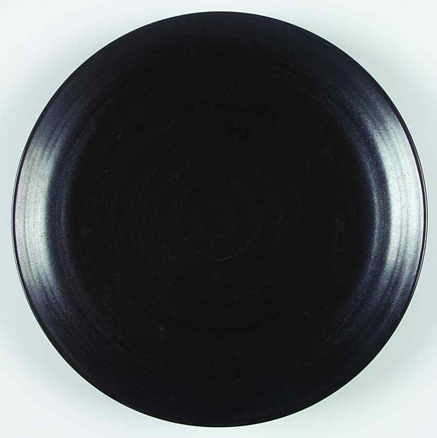 Studio Charcoal Dinner Plate by 222 Fifth (PTS)-1