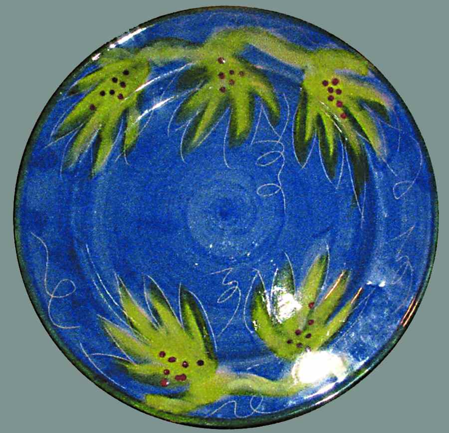 Ciel Bleu Dinner Plate by Ambiance-1