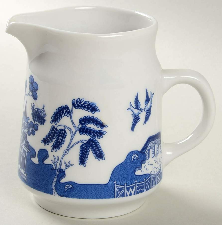 Blue China Willow Creamer by American Atelier-1