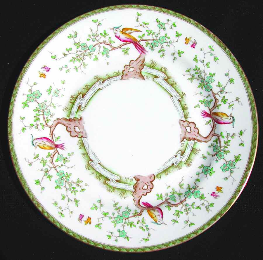 Sado (Multicolor Birds) Dinner Plate by Adderley-1