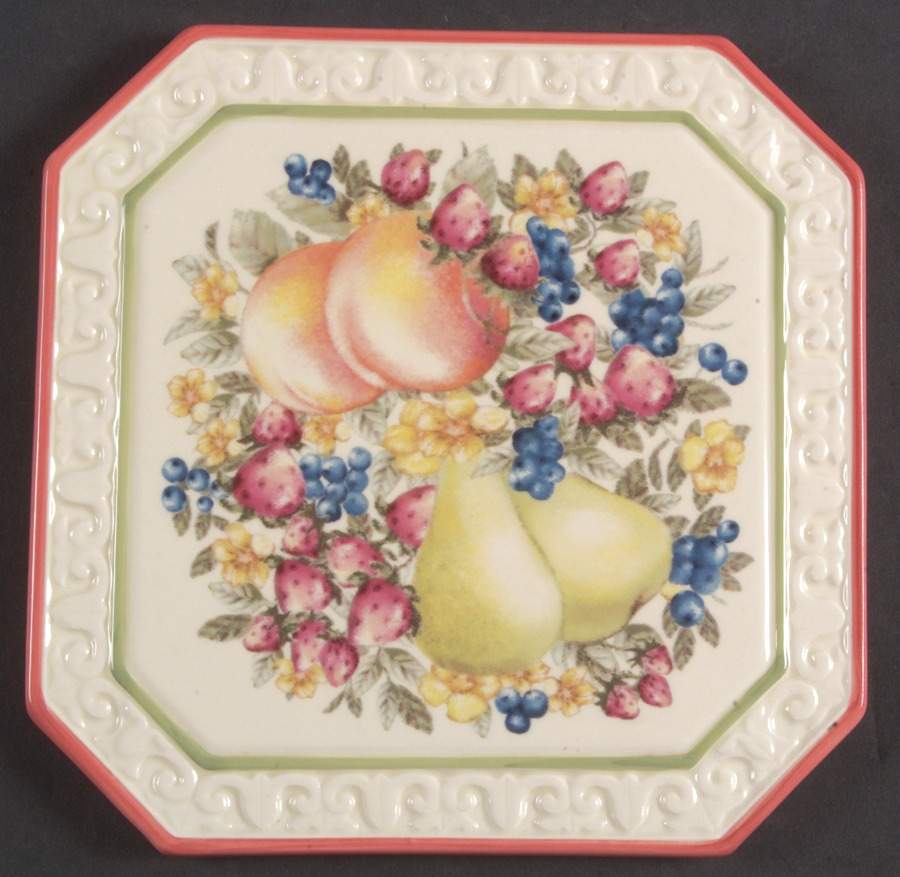 Sweet Country Harvest Trivet by Avon-1