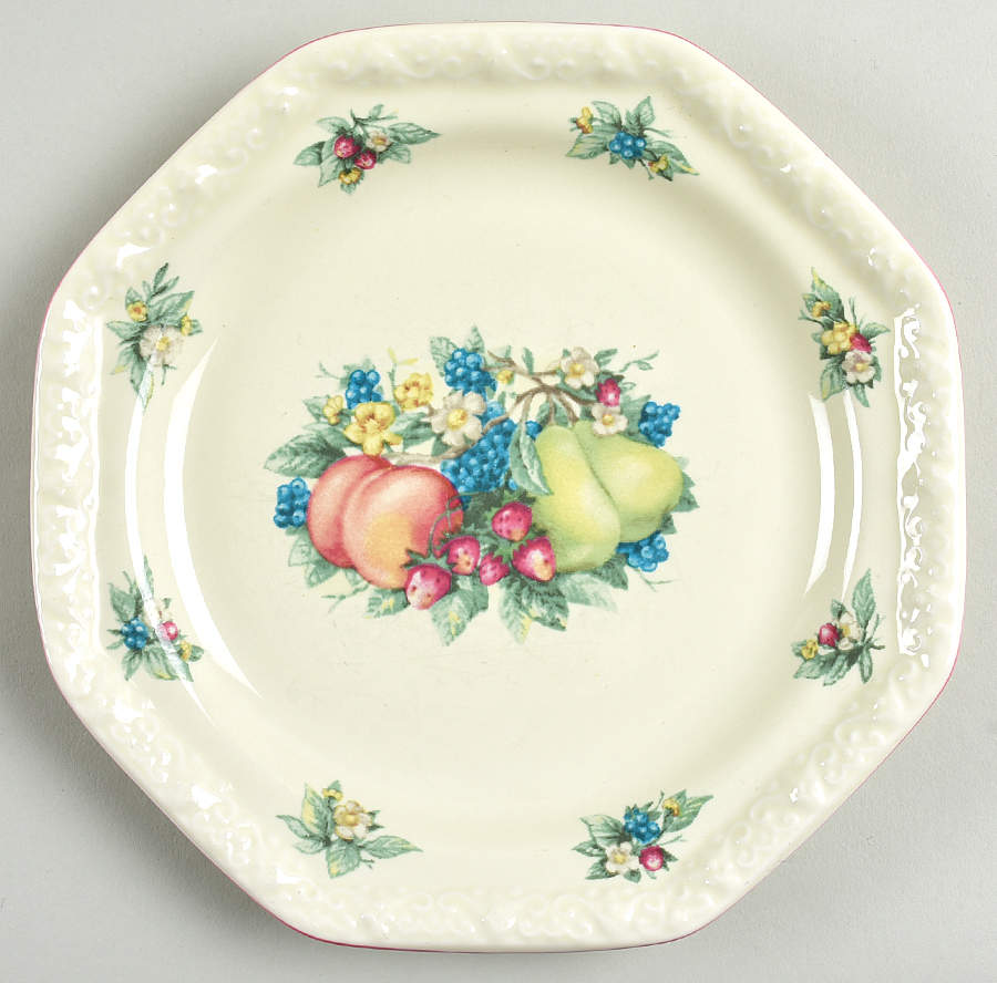 Sweet Country Harvest Dessert/Pie Plate by Avon-1