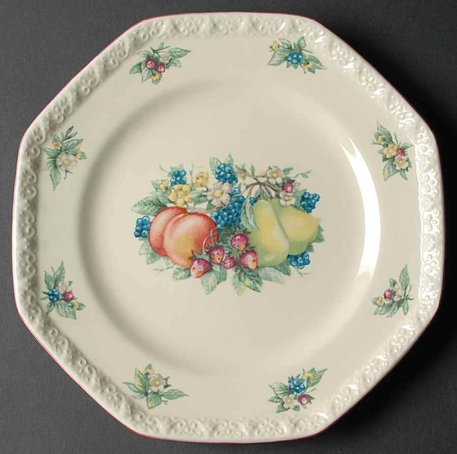 Sweet Country Harvest Dinner Plate by Avon-1