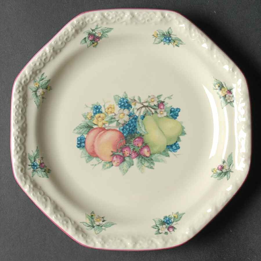 Sweet Country Harvest Salad Plate by Avon-1