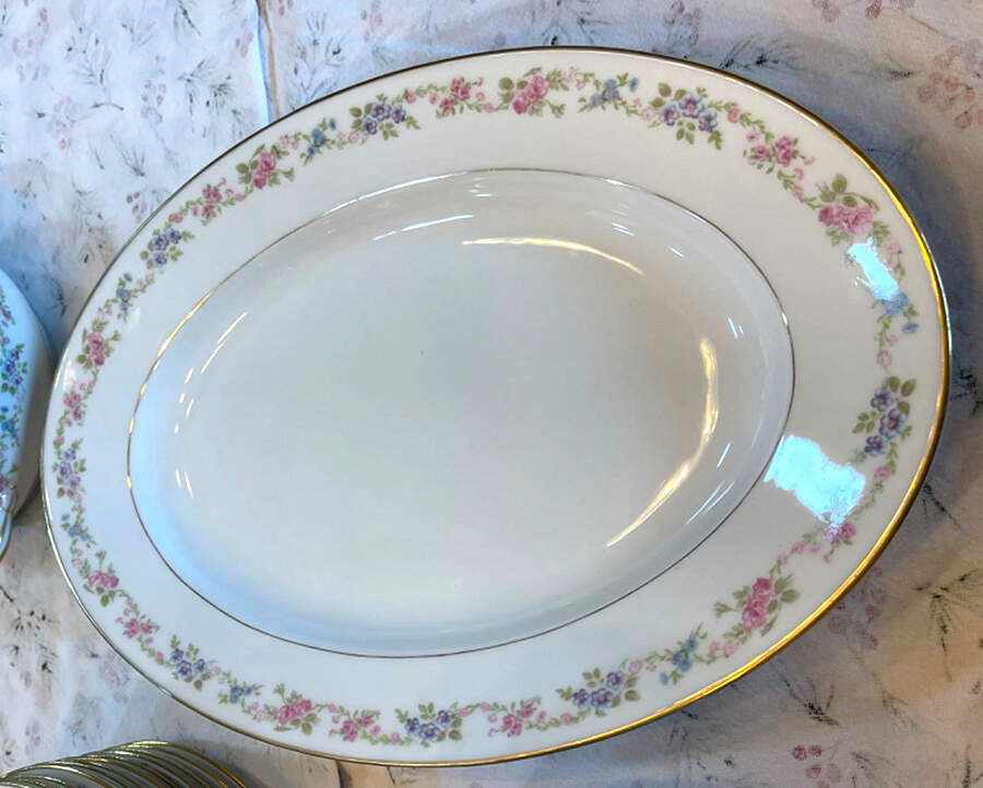 AHR677 15" Oval Serving Platter by Charles Ahrenfeldt-1