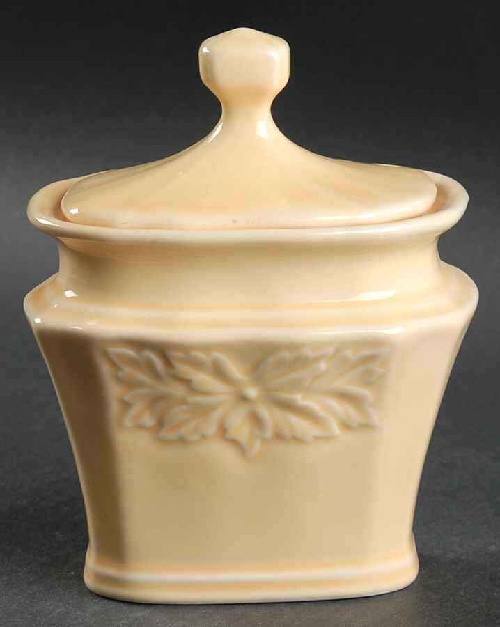 Avignon Butter Sugar Bowl & Lid by 222 Fifth (PTS)-1