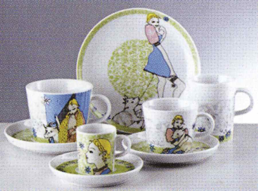 When Love Blossoms Salad Plate by Arzberg-1