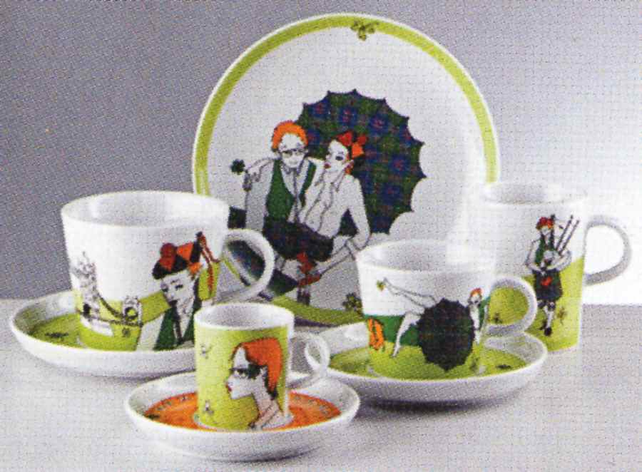 Melody of Happiness Breakfast Plate by Arzberg-1