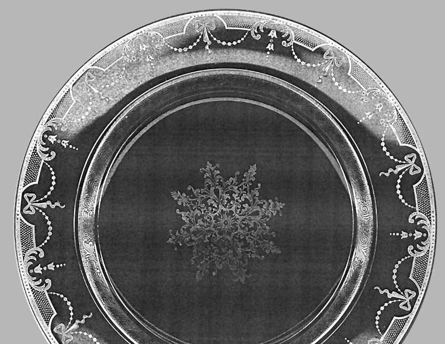 4016 Dinner Plate by John  Aynsley & Sons-1