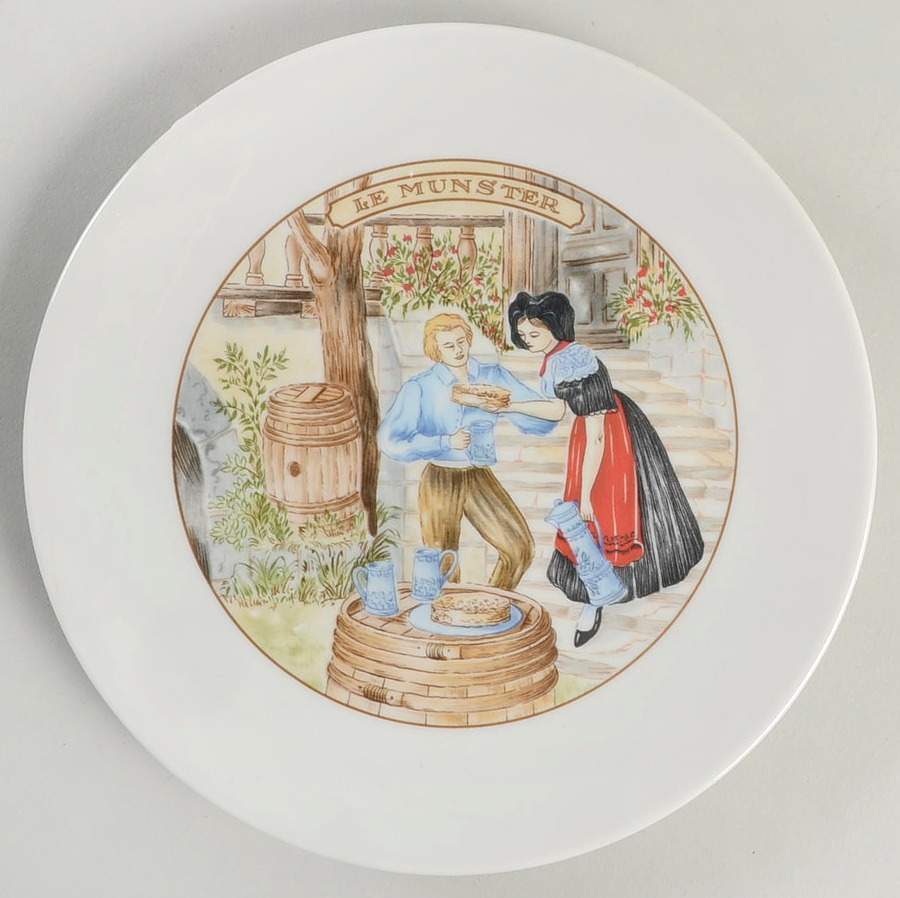 Le Fromage Salad Plate by Apilco-1
