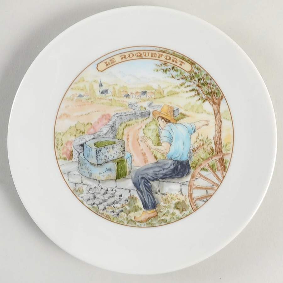 Le Fromage Salad Plate by Apilco-1