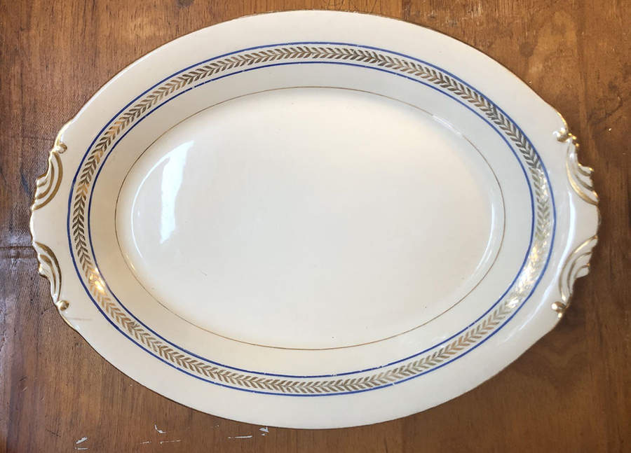 ATS53 12" Oval Serving Platter by Atlas China (NY)-1