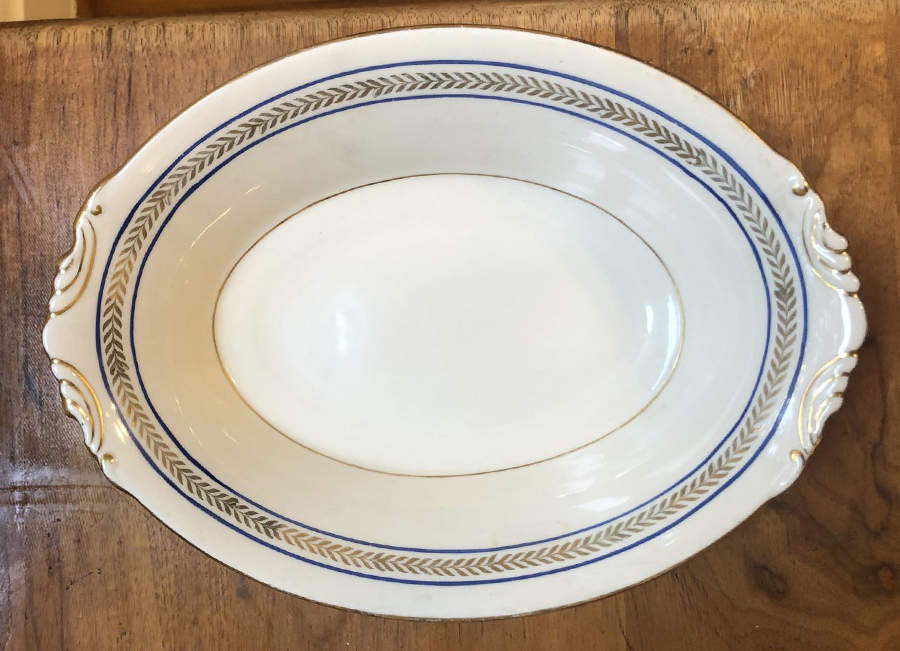 ATS53 10" Oval Vegetable Bowl by Atlas China (NY)-1