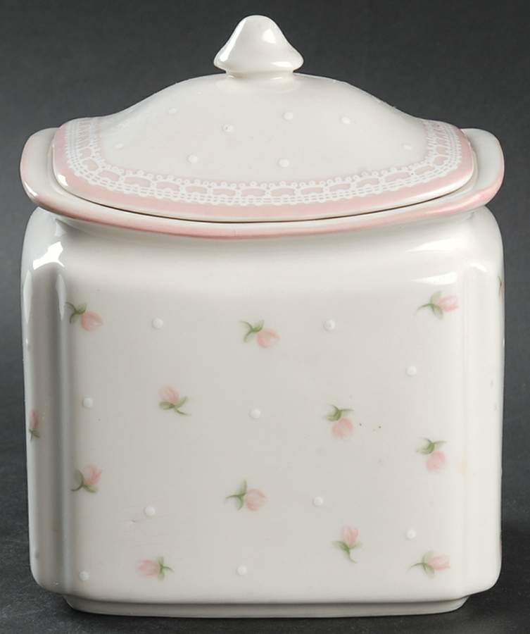 Stephanie Small Canister & Lid by 222 Fifth (PTS)-1