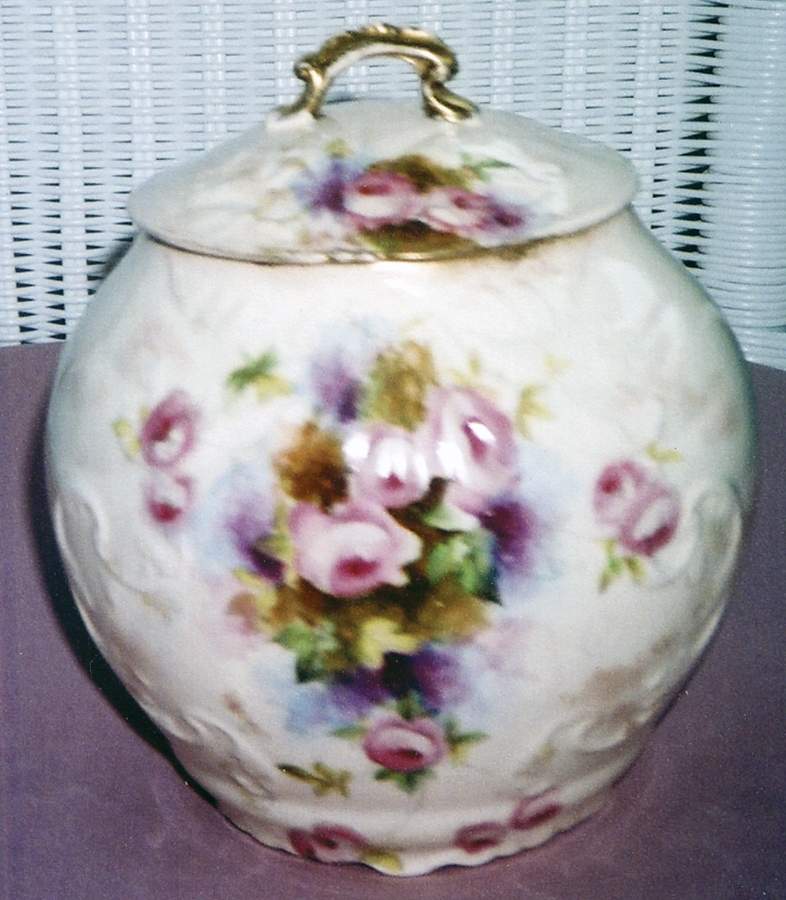 6854 Cookie Jar & Lid by Adderley-1