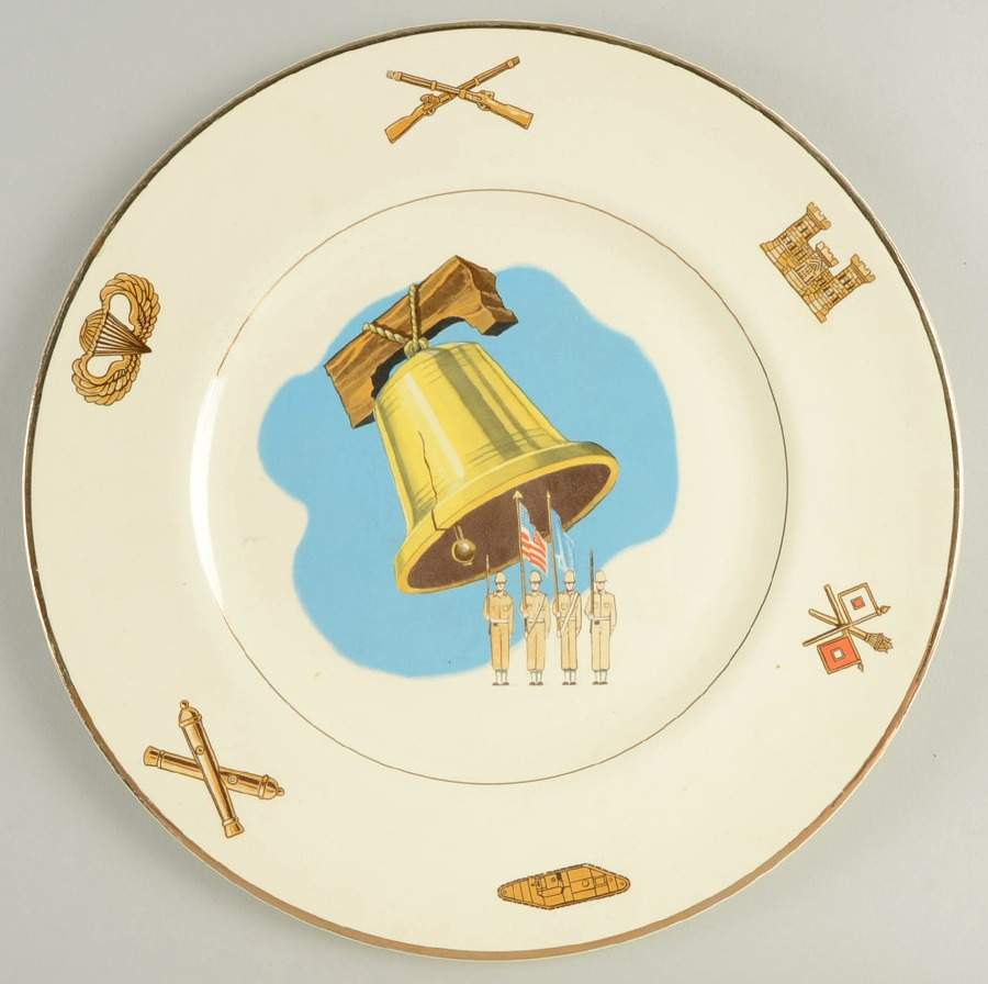 AAU1 Dinner Plate by American Ceramic Ind-1