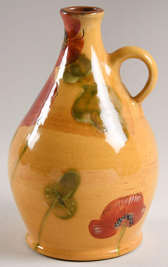 Fleur Rouge Oil Jar No Drizzle Spout by Ambiance-1