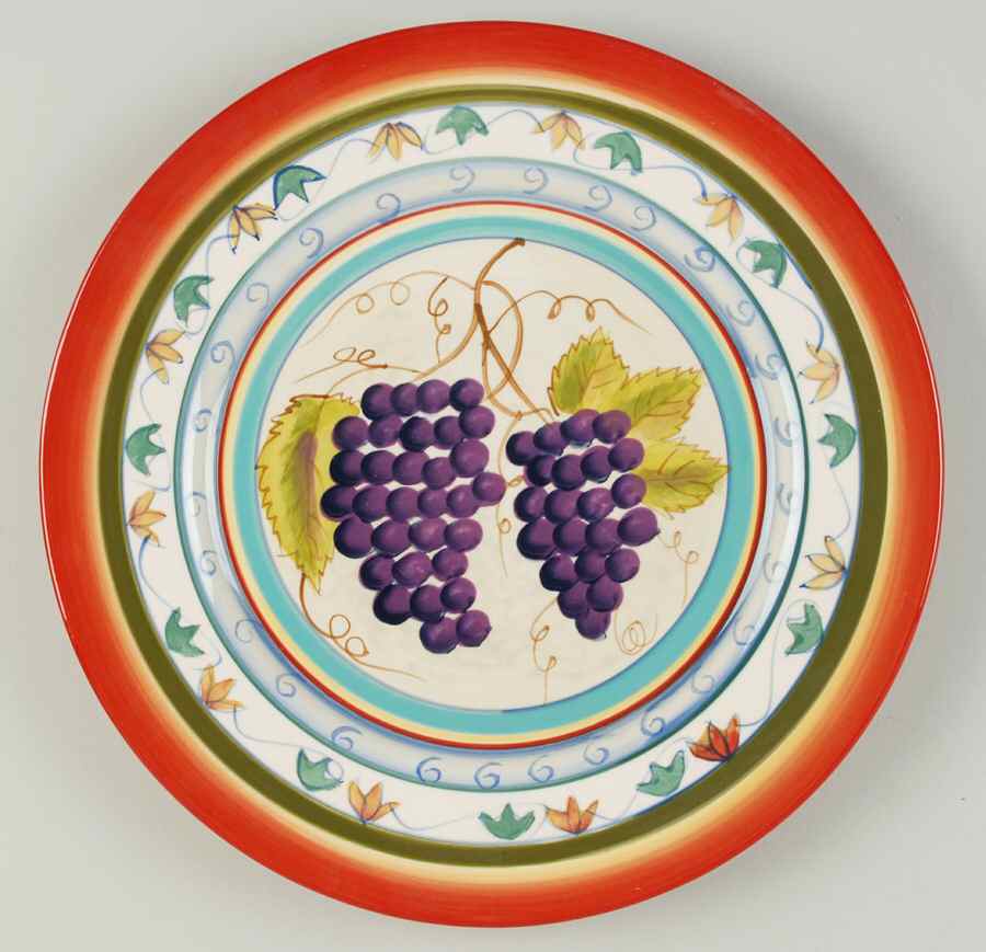 Napa Valley Dinner Plate by Ambiance-1