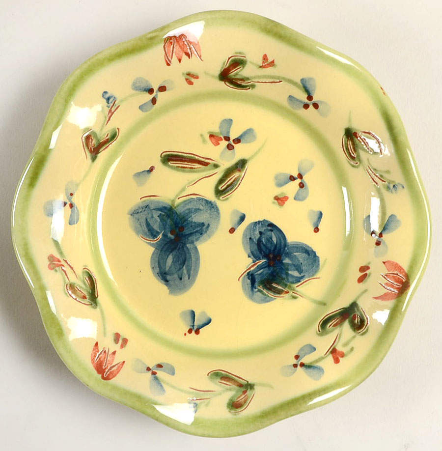 Guirlandes Bleues Dessert/Pie Plate by Ambiance-1