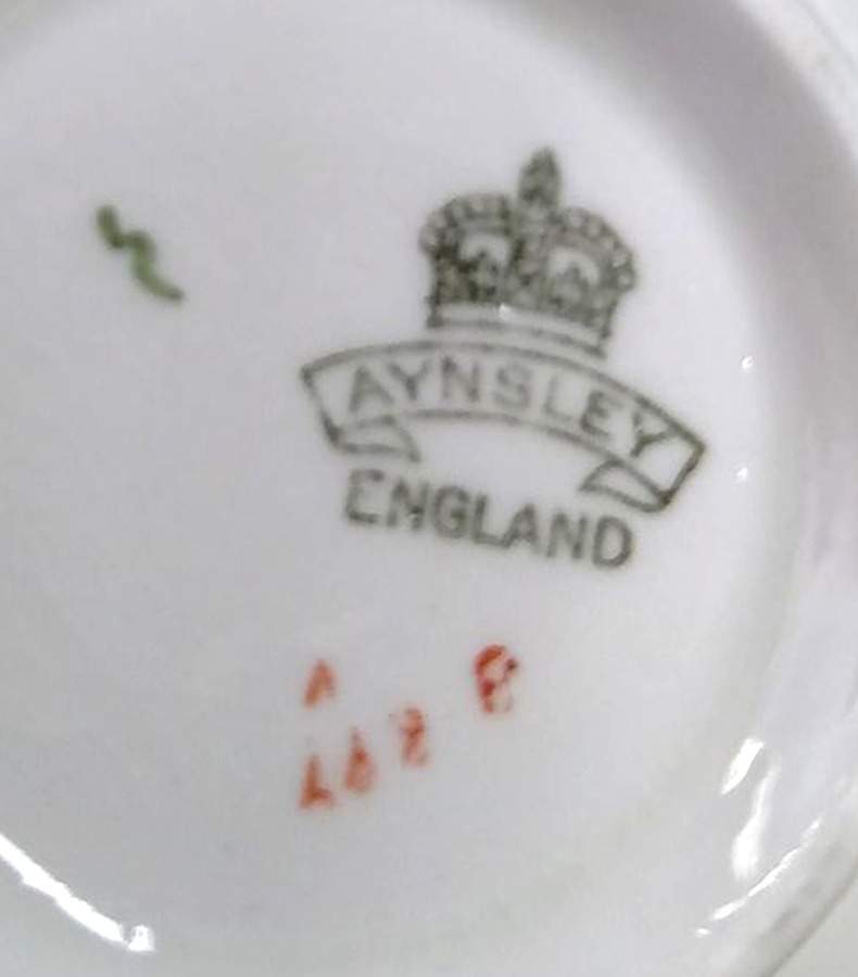 B1897 Footed Cup by John  Aynsley & Sons-1