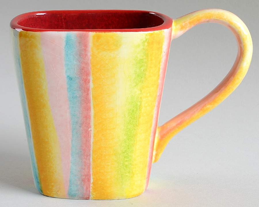 Stripes Mug by American Atelier-1