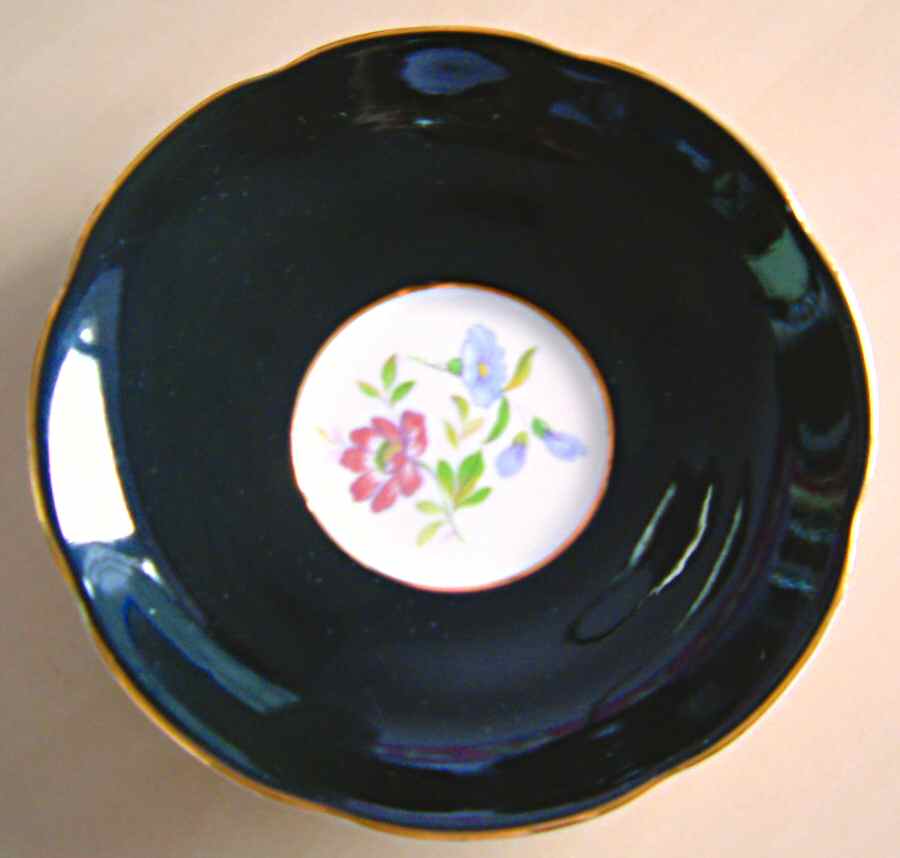 Floral Saucer by Adderley-1