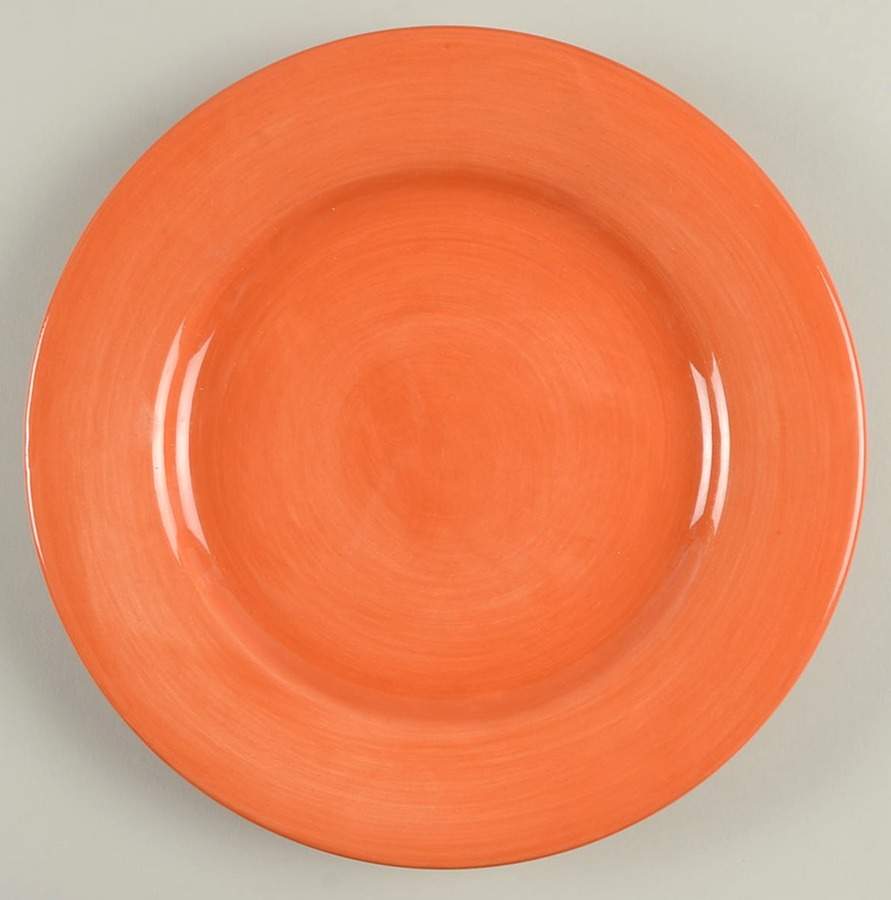 Ciao II Orange Salad Plate by Artimino-1