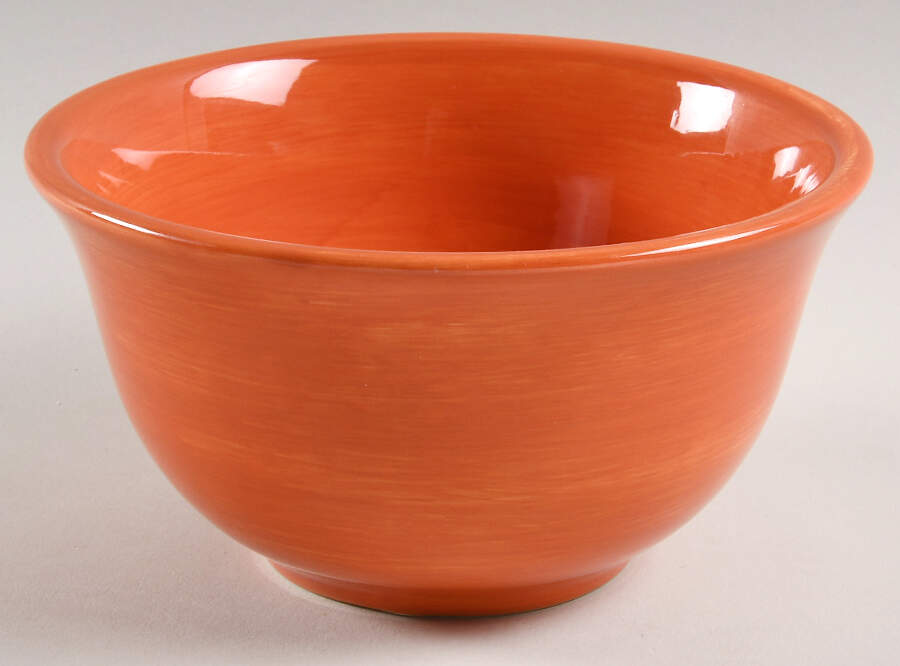 Ciao II Orange Soup/Cereal Bowl by Artimino-1